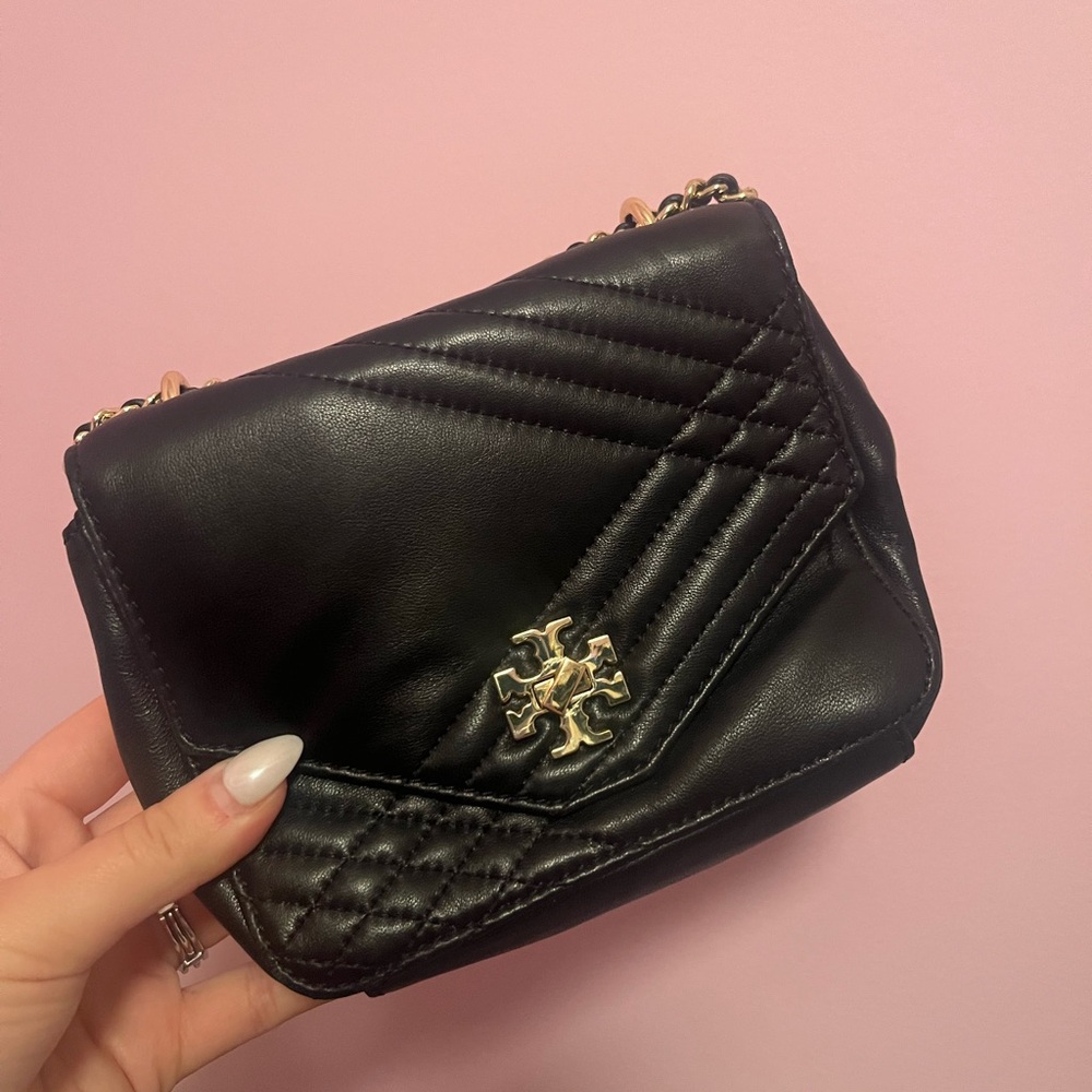 Tory Burch Black Quilted Bag
